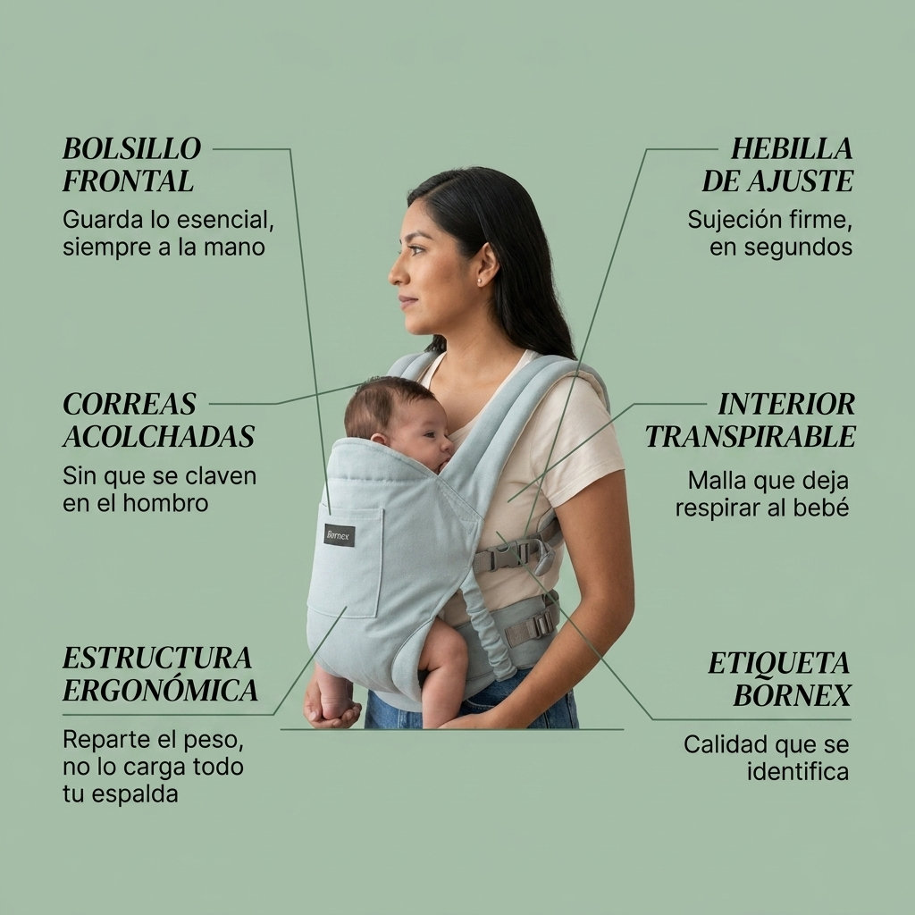 Portabebés Bornex - Imagen de producto