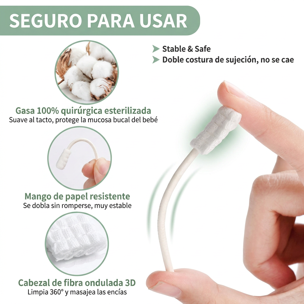 Cotonetes Bornex Anti-Bacterias